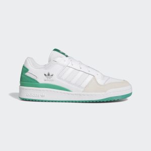 adidas Forum Low Classic Schuh Cloud White / Cloud White / Court Green (FZ6262)