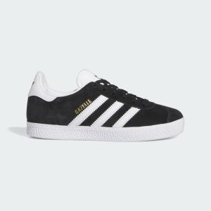 adidas Gazelle Schuh Core Black / Footwear White / Gold Metallic (BB2507)