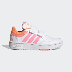 adidas Hoops Schuh Cloud White / Beam Pink / Screaming Orange (H03862)