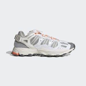 adidas Hyperturf Adventure Schuh Cloud White / Grey One / Beam Orange (FZ6580)