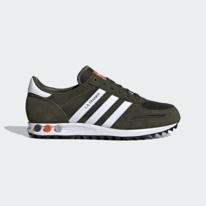 adidas LA Trainer Schuh Night Cargo / Cloud White / Orange (IG1749)