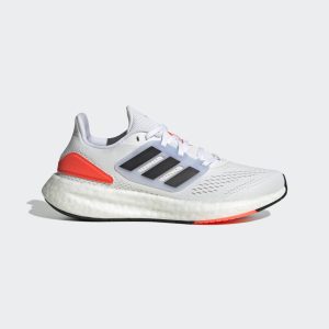 adidas Pureboost 22 Laufschuh Crystal White / Core Black / Cloud White (HQ8582)