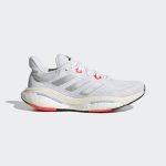 adidas Solarglide 6 Laufschuh Cloud White / Silver Metallic / Solar Red (HP7680)