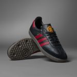 adidas Samba Team Schuh Core Black / Real Red / Gum (HQ7030)