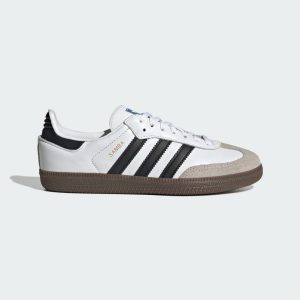 adidas Samba OG Shoes Kids Cloud White / Core Black / Gum (IE3677)