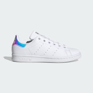 adidas Stan Smith Schuh Cloud White / Cloud White / Silver Metallic (FX7521)