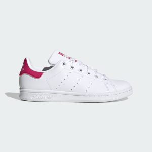 adidas Stan Smith Schuh Cloud White / Cloud White / Bold Pink (FX7522)