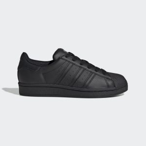 adidas Superstar Schuh Core Black / Core Black / Core Black (FU7713)