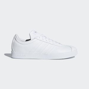 adidas VL Court 2.0 Schuh Cloud White / Cloud White / Cyber Metallic (B42314)