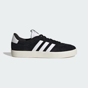 adidas VL Court 3.0 Schuh Core Black / Cloud White / Gold Metallic (ID6279)