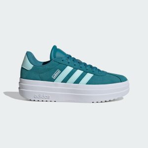 adidas VL Court Bold Lifestyle Shoes Kids Arctic Fusion / Semi Flash Aqua / Cloud White (IH4778)