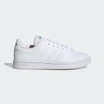 adidas ADVANTAGE BASE Cloud White / Cloud White / Green (GW2063)