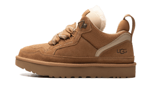 UGG Lowmel “Chestnut”: Kastanienbraun mit cremefarbenem Herz
