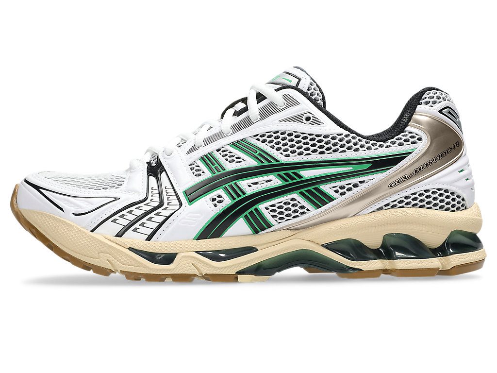 Asics Gel-Kayano 14 in gedämpftem Grün