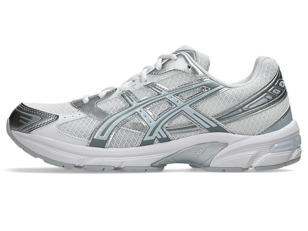 Asics Gel-1130 in Weiß mit graublauen Akzenten