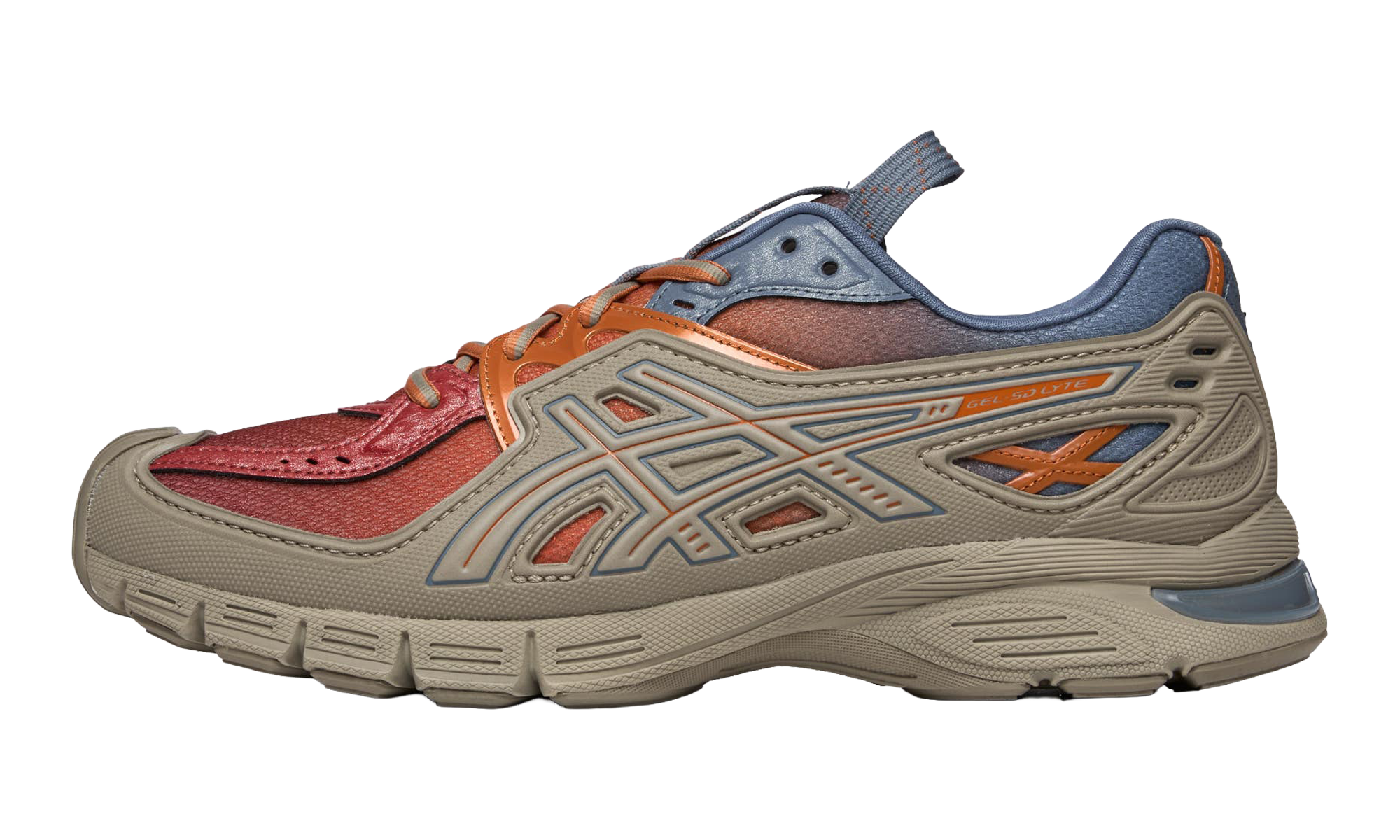 Asics UB13-S Gel-SD-Lyte "Kiko Kostadinov Olive Grey Rust Orange" (1203A972-301)