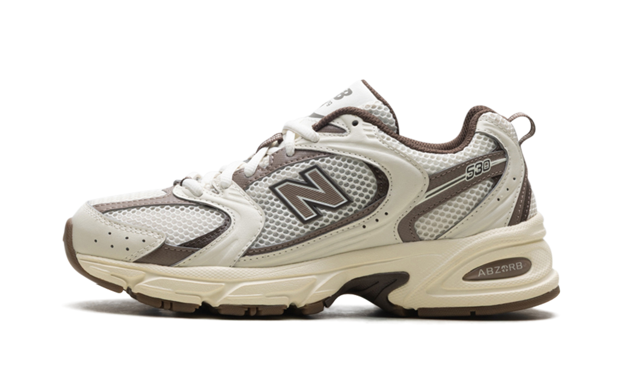 New Balance 530 in weichen Beigetönen