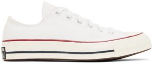 Converse Chuck 70 “Weiß/Garnet”: Klassiker mit Farbakzent