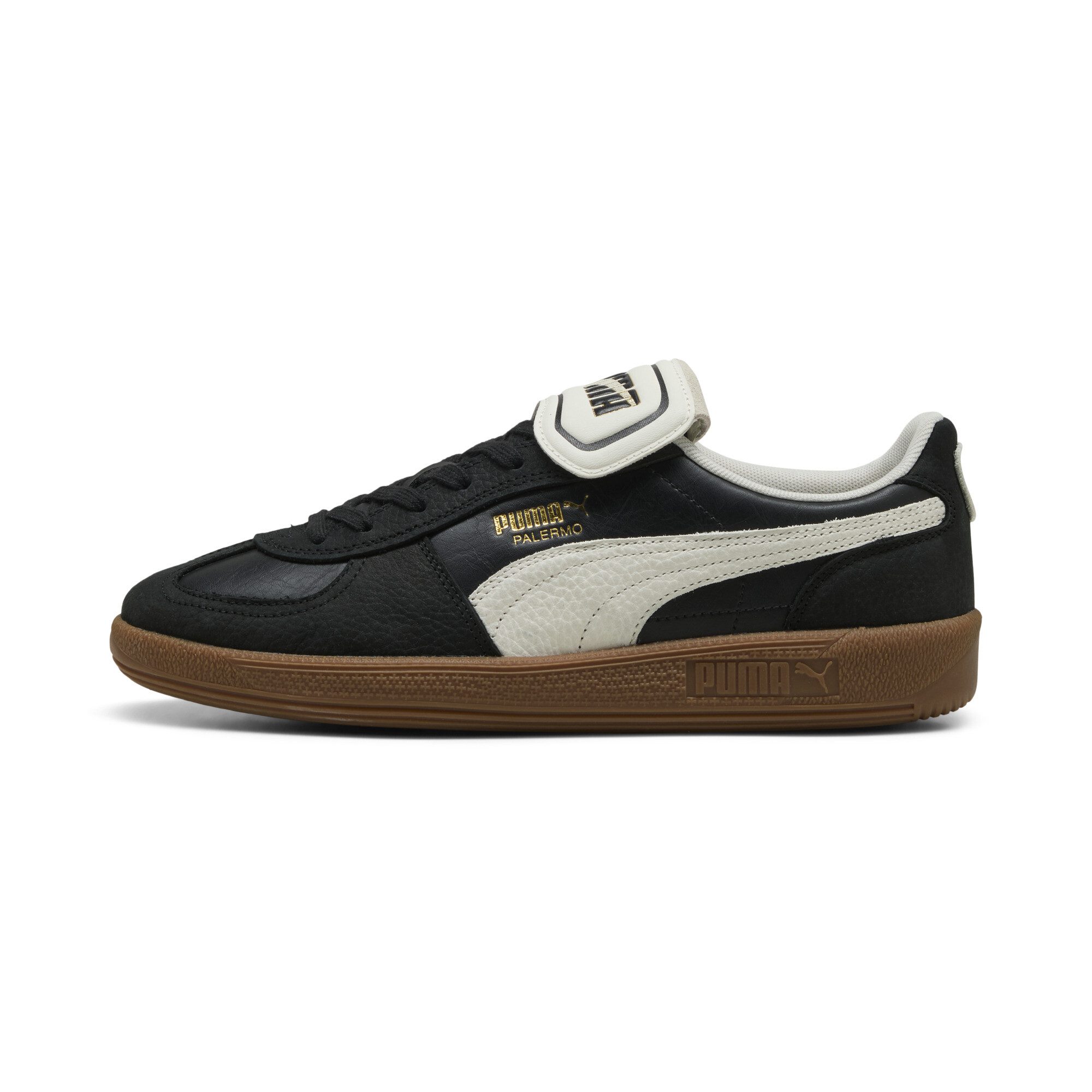Puma Palermo Premium "Puma Black / Warm White" (401744_02)