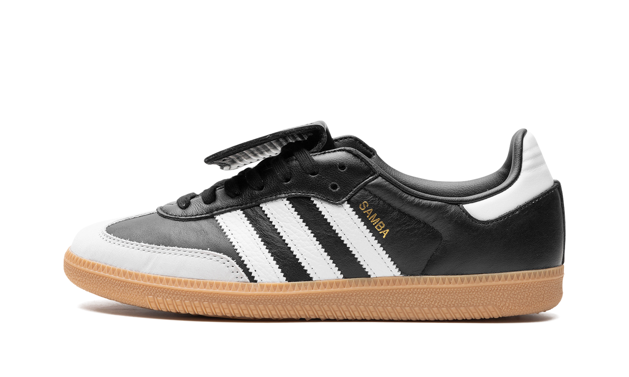 Adidas Samba LT Core Black / Cloud White / Gold Metallic (IG2010)