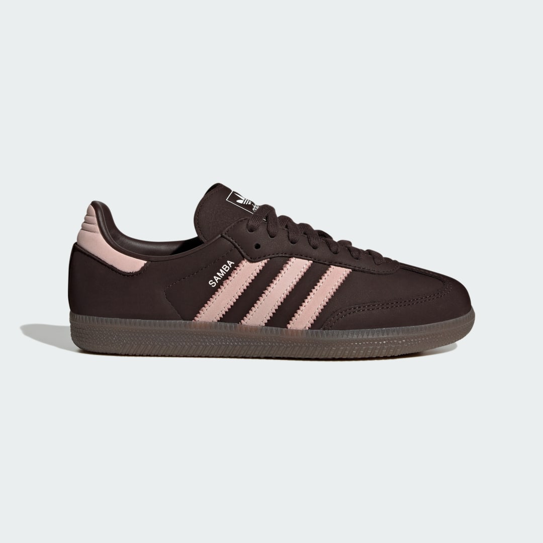 Adidas SAMBA OG Schuhe Aurora Coffee / Sandy Pink / Cloud White (IH9166)
