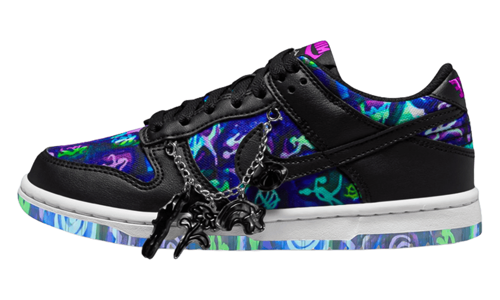 Nike Dunk Low Andrea Bergart GS: künstlerisches Multicolor