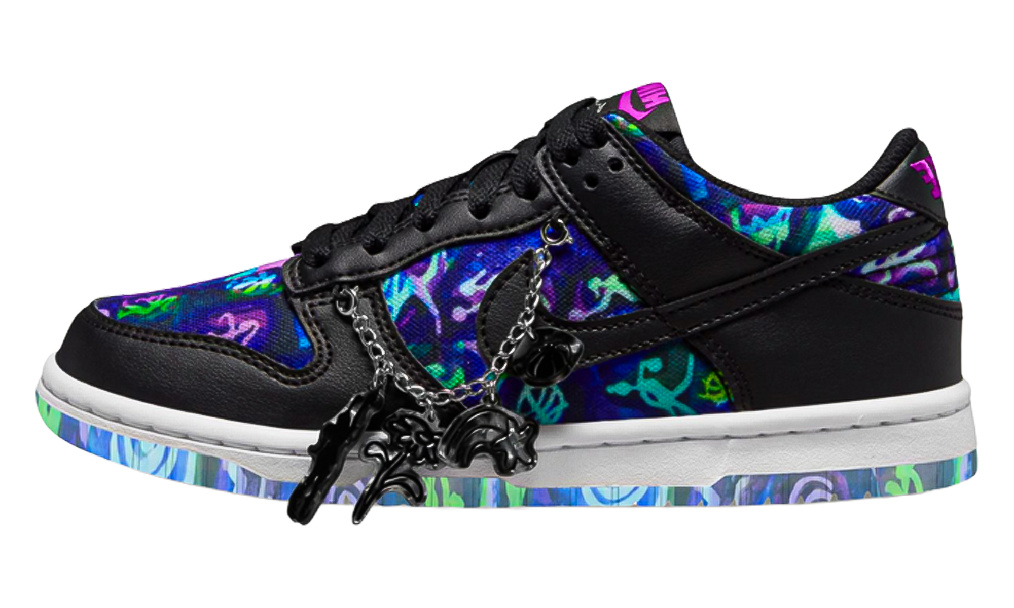 Nike Dunk Low Andrea Bergart GS "Black Multi-Color" (IO2102-900)