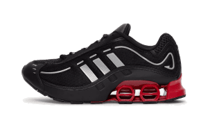 adidas Megaride O1 “Black/Scarlet”: dunkler Daily mit rotem Akzent