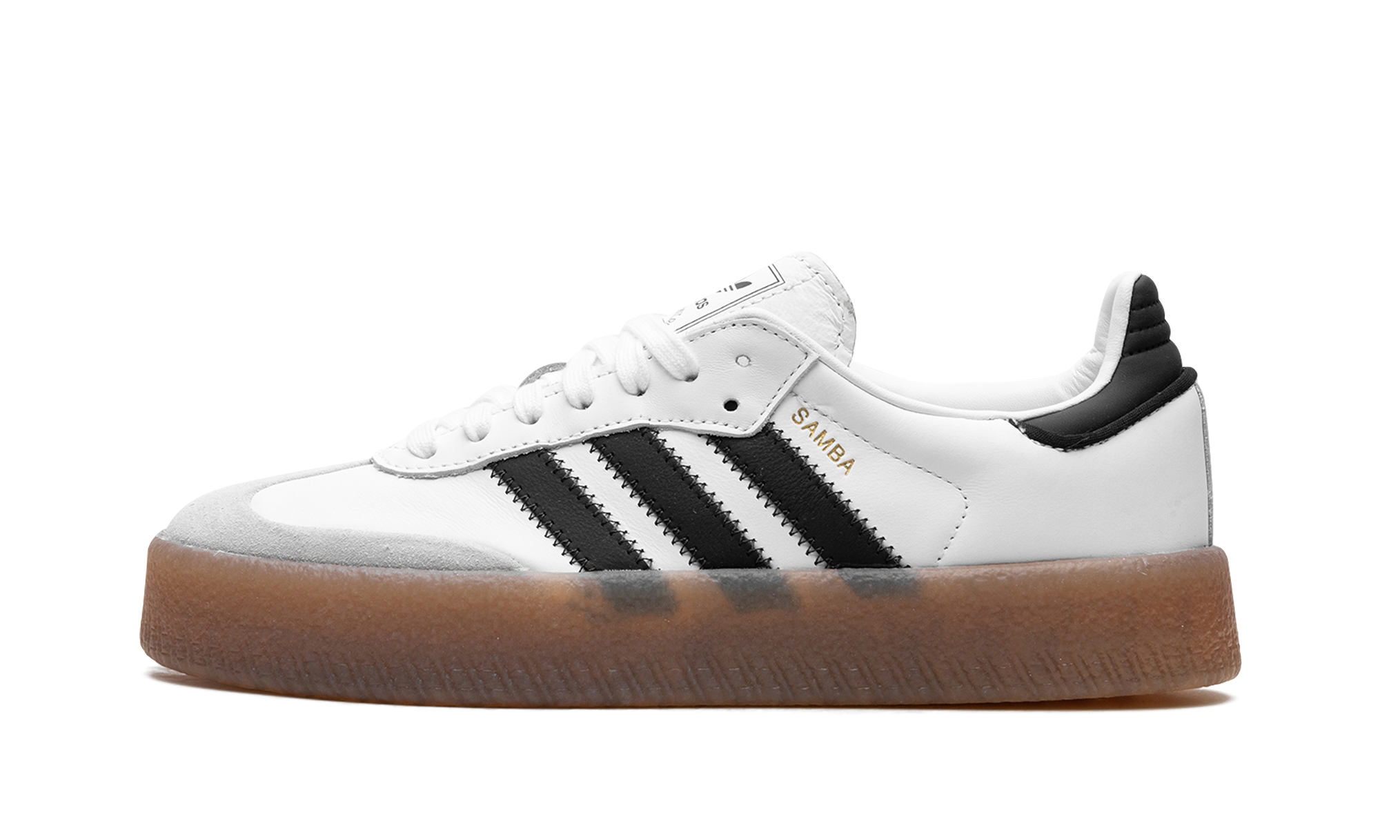 Adidas Sambae Cloud White / Core Black / Gold Metallic (JI1349)