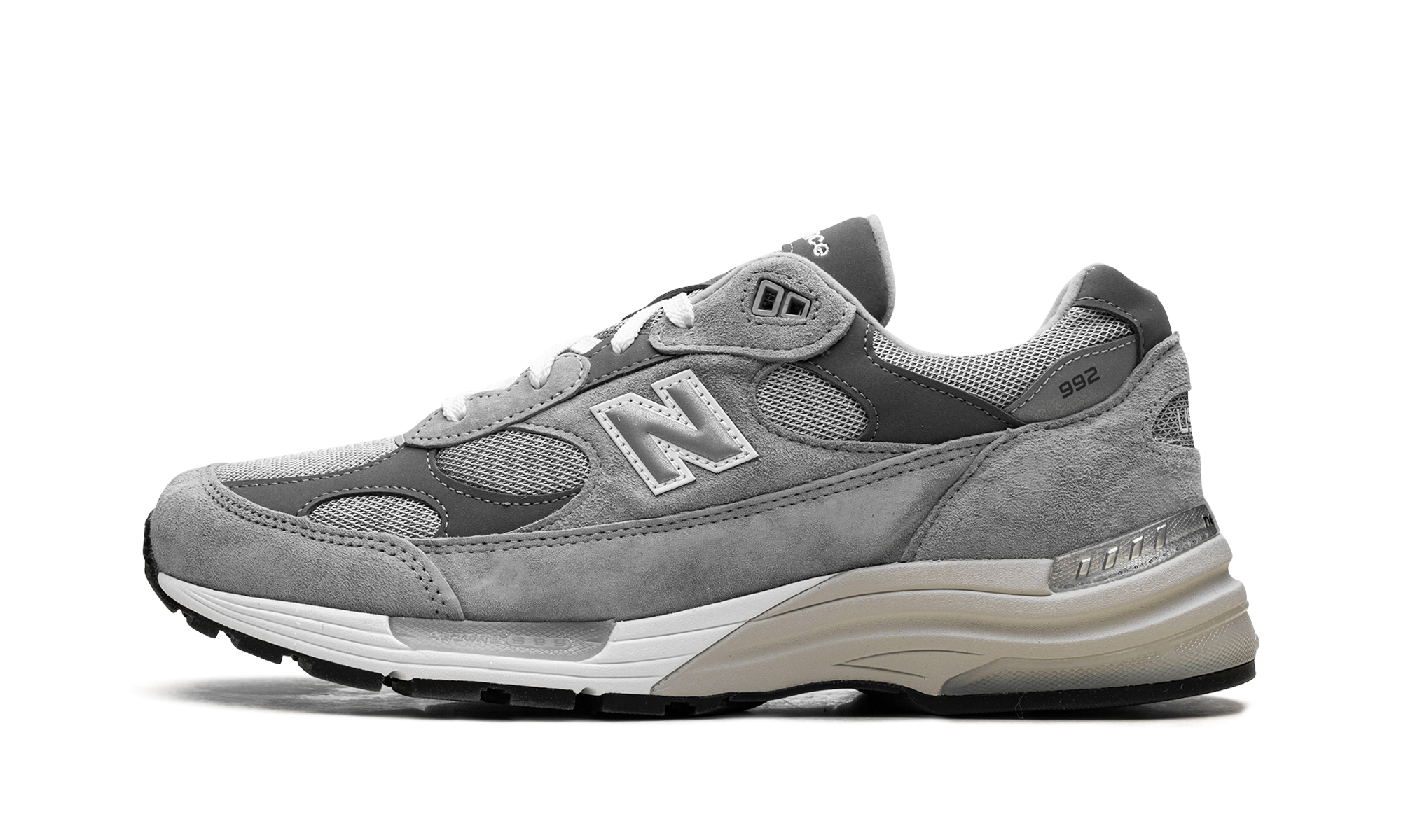 New Balance 992 "Made in USA - Grey Silver Metallic" (U992GY)