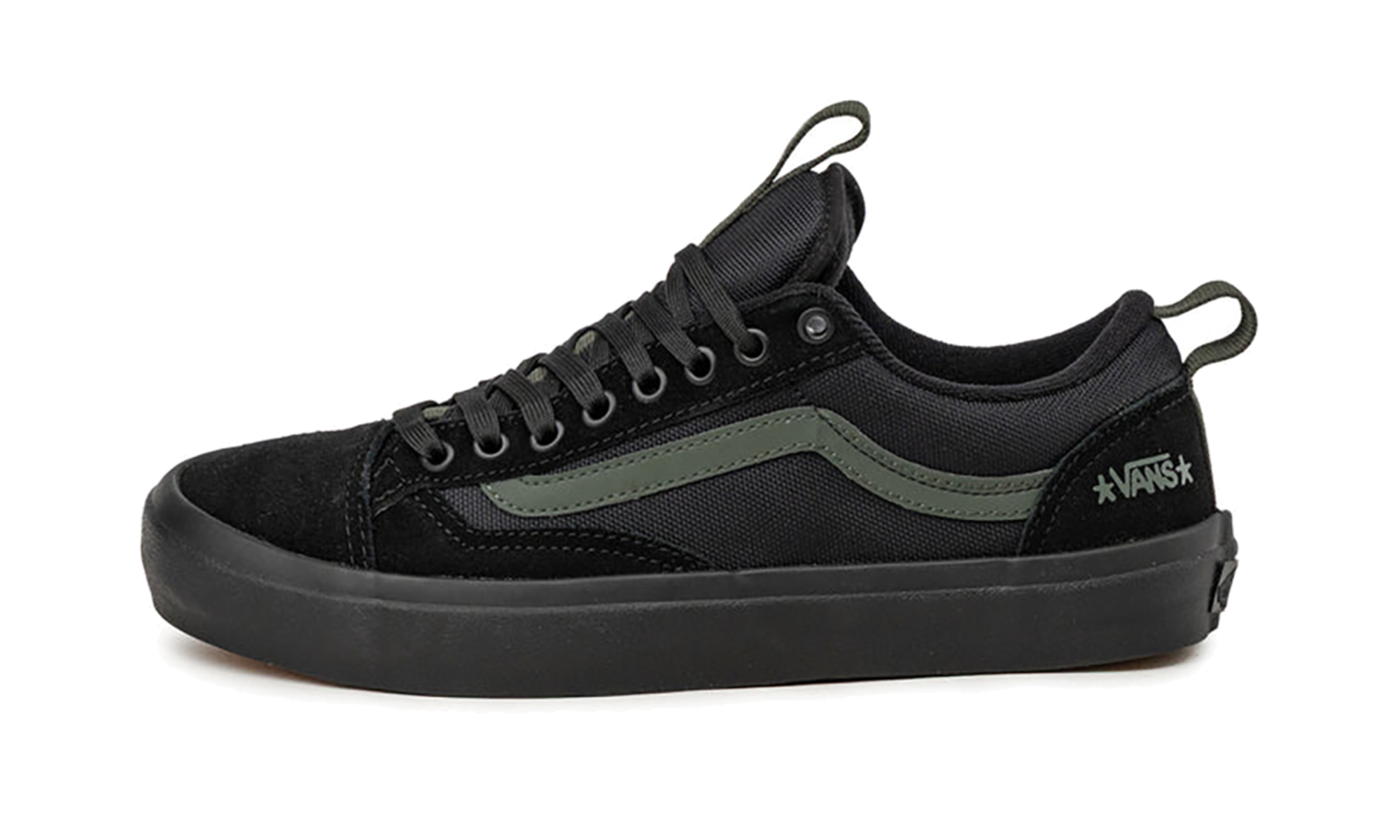 Vans Old Skool 36+ Atiba Jefferson Black Olive (VN000D5RNLX)