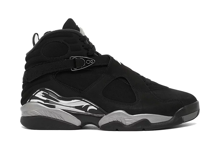 Air Jordan 8 Retro Chrome 305381-007 Seitenansicht